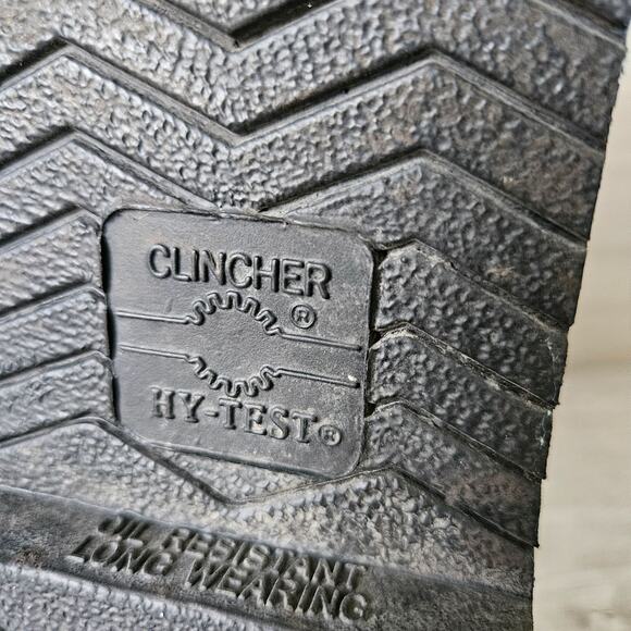 Hytest Ryder Wellington Steel Toe Safety Work Boots Mens Size 10 Brown Leather - Picture 14 of 16